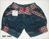 Short Infantil Jeans- 403